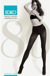 Колготки жіночі Egeo Classic Line 80 Den microfibra