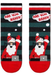 Шкарпетки дитячі Conte-kids Новорічні 19С-64СП (441) з пухнастою ниткою