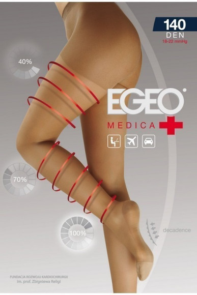 Колготки жіночі Egeo Medica 140 Den компресійні