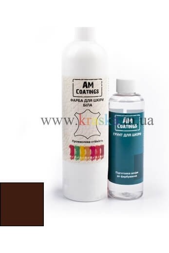 Набор для покраски кожаного кресла - Коричневый AM Coatings