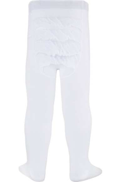 Колготки дитячі Conte-Kids Tip-Top 19С-115СП (542) з воланами та люрексом