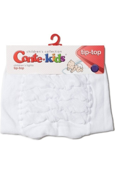 Колготки дитячі Conte-Kids Tip-Top 19С-115СП (542) з воланами та люрексом
