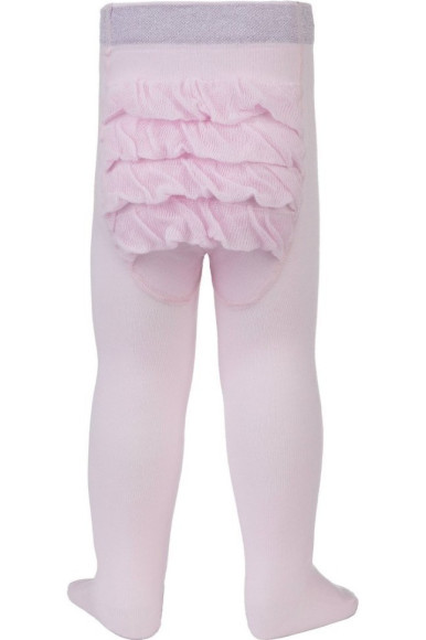 Колготки дитячі Conte-Kids Tip-Top 19С-115СП (542) з воланами та люрексом