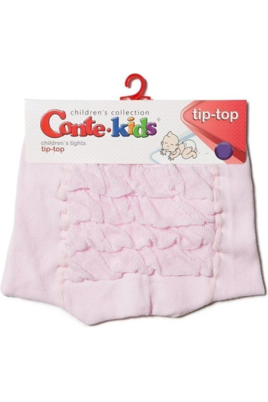 Колготки дитячі Conte-Kids Tip-Top 19С-115СП (542) з воланами та люрексом