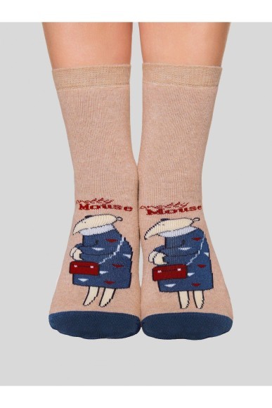 Шкарпетки жіночі Conte Happy (295) махрові антиковзкі