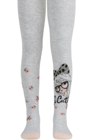 Колготки дитячі Conte-kids Tip-Top 19С-36СП (498) з люрексом