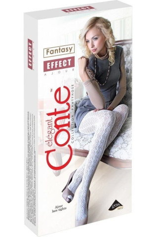 Колготки жіночі Conte Fantasy Effect ажурні