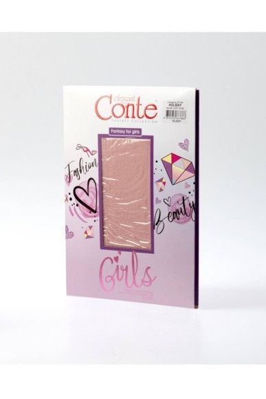 Колготки дитячі Conte Fantasy Holiday 20С-201СП із мікрофібри з люрексом