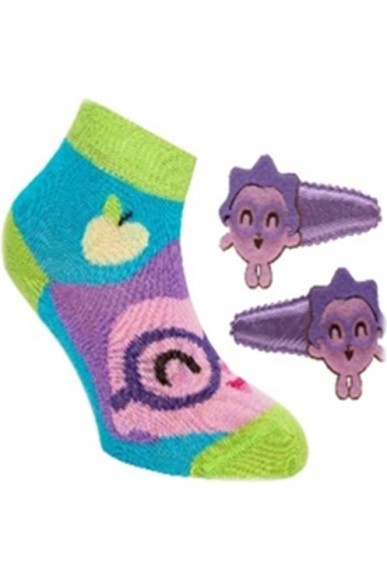 Шкарпетки дитячі Conte-kids Малишарики (264) із шпильками для волосся