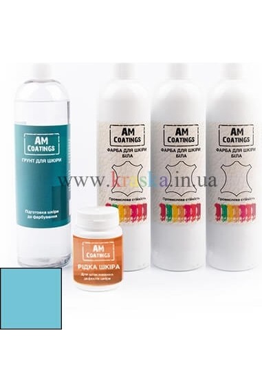 Набор для покраски и реставрации 5-7-местного уголка - Бирюзовый AM Coatings