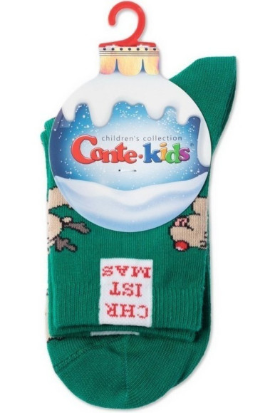 Шкарпетки дитячі Conte-kids Новорічні 21С-64СП (649) Рудольф
