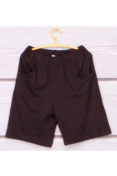 Шортики дитячі ТМ Niso Baby чорного кольору